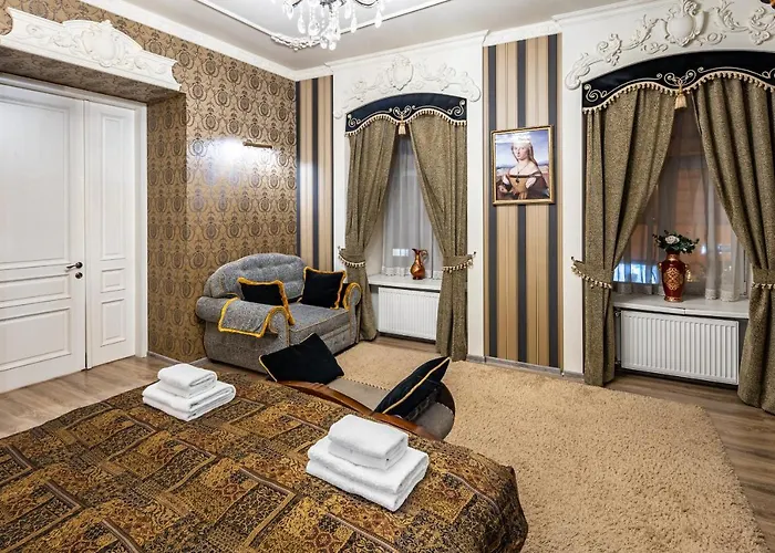 Apartment Classic Royal Apartment. Balcony And A/c Lviv